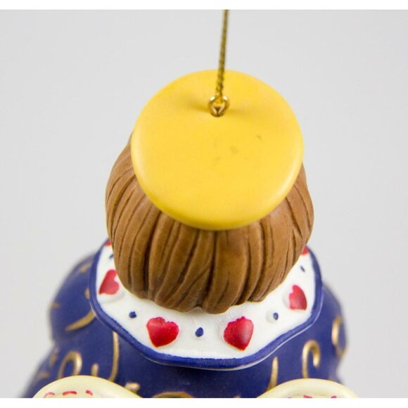 Kirkland Signature Porcelain Angel Bell Ornament w/Dangling Legs - Picture 5 of 11